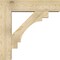 Ekena Millwork Merced Block Rough Sawn Bracket w/ Offset Brace, Douglas Fir, 8"W x 32"D x 32"H BKT0806X32X32MRC05RDF - alternate 4